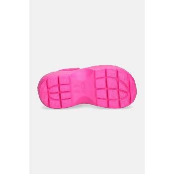 Crocs Чехли Crocs Stomp Clog в розово с платформа 209347 (209347.6TW)