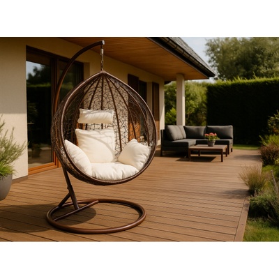 TRENDIE 02 hnědé s béžovou poduškou – Zboží Dáma