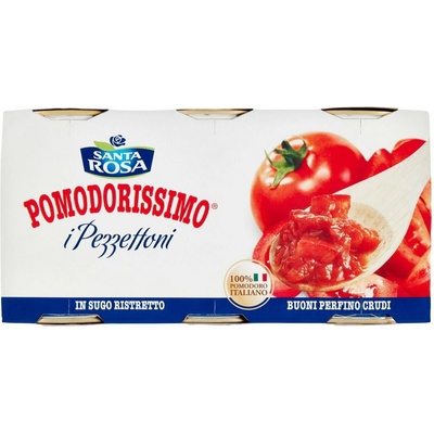 Santa Rosa paradajková drť s kúskami 3 x 400 g