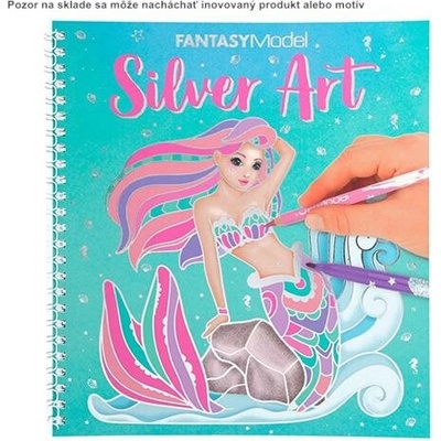 Omaľovanka kreat. Fantasy Model Silver Art