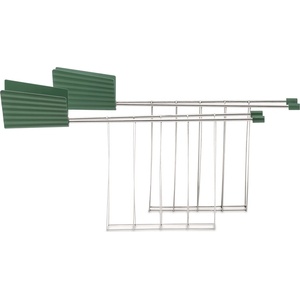 Alessi Листове за тостер Plissé зелени 2 бр (MDL08RA GR)