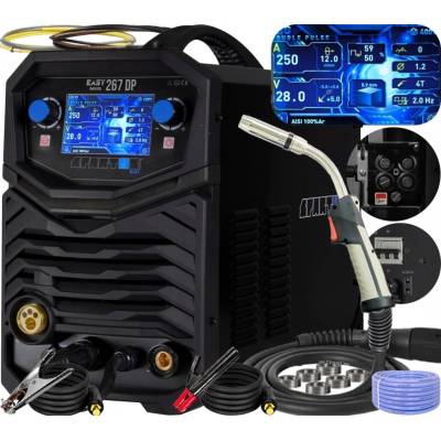 SPARTUS EasyMIG 267 DUAL PULSE SYNERGIA 4R