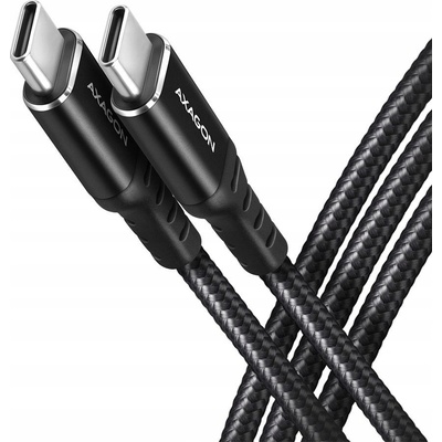 Axagon BUCM2-CM15AB USB-C USB-C, 1.5m, černý