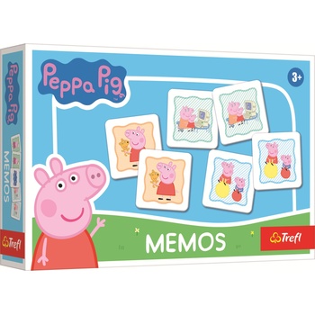 Trefl Настолна игра Memos: Peppa Pig - Детска (02832)