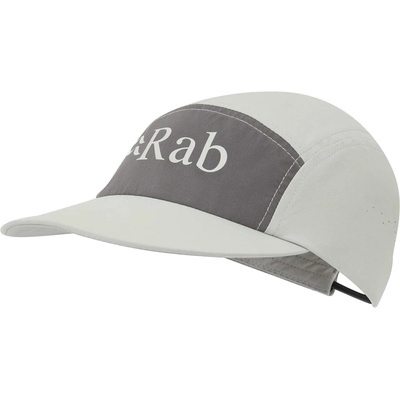 Rab Talus 5 Panel Cap běžecká čepice unisex Light Zinc/Graphene