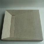 Inter Ceramic Мивка за баня ICL 6538, монтаж върху плот, мрамор, 64x38x10см (6538)