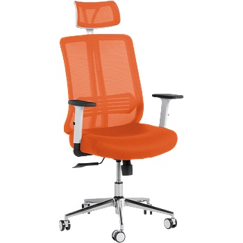 Carmen Президентски офис стол lorena lux - оранжев