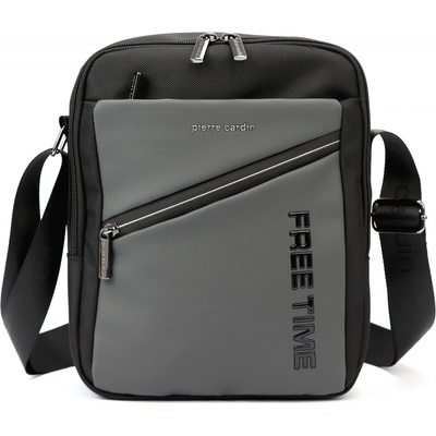 Pierre Cardin pánské Crossbody 8155 ALAN06 popelavá