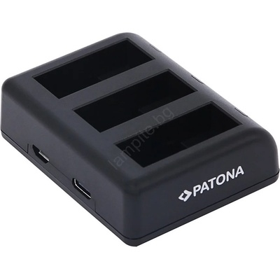 PATONA - Зарядно устройство Triple GoPro Hero 9 AHDBT901 (IM0751)