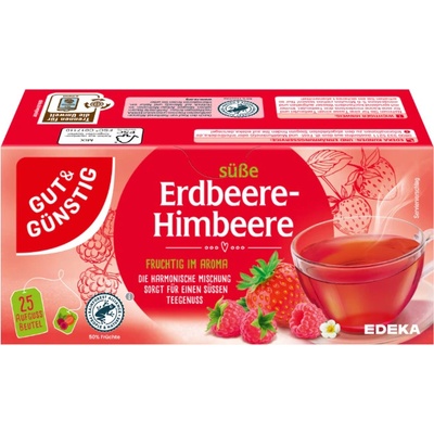 G&G ovocný čaj Jahoda & Malina 25 sáčků 75 g