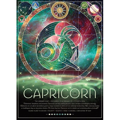 Cobble Hill - Puzzle Zodiac: Capricorn - 500 piese