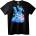 NOONEBRAND Тениска Син заек с цвете - 2XL, White