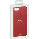 Púzdro APPLE iPhone 7 Leather Case červené