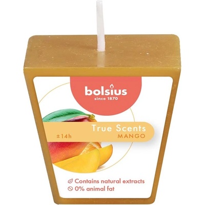 Bolsius Bolsius Polska Sprzedaż sp. z o. o. Ароматна свещ Bolsius Aromatic 2.0 48 мм, Манго