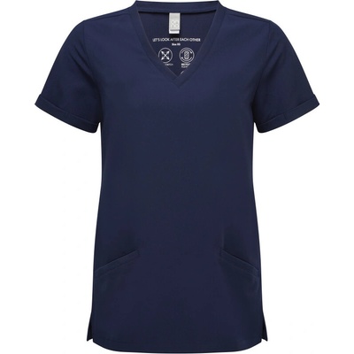 Premier Tričko NN 300 elastické kazak s výstřihem do V krátký rukáv dámské COT-39N30000300 Navy