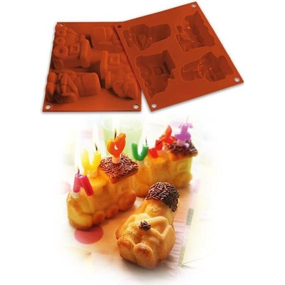 Silikomart forma silikon Happy Toys 7,7x5,7 v.2,8cm