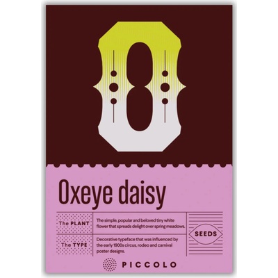 Piccolo Seeds O Oxeye daisy Margaréta biela 1 bal.