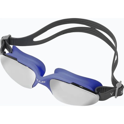 HUUB Vision тъмносини / светлодимни сребърни огледални очила за плуване