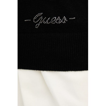 Guess тениска с яка дамска от вълна (W6GR03.Z0583)