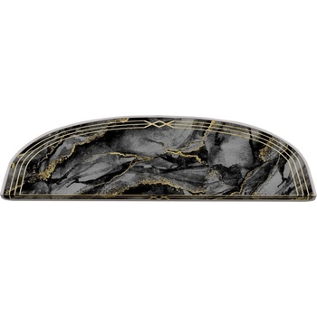 Vitaus Тъмносиви килимчета за стълби в комплект от 16 части 20x65 cm Marble Dream - Vitaus (MRD-OVR-3249-SET16)