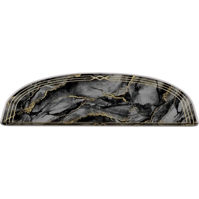 Vitaus Тъмносиви килимчета за стълби в комплект от 16 части 20x65 cm Marble Dream - Vitaus (MRD-OVR-3249-SET16)