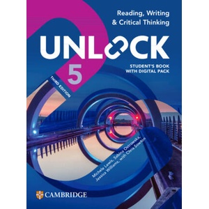 Unlock Level 5 Reading, Writing and Critical Thinking Student's Book with Digital Pack (ISBN: 9781009797573)