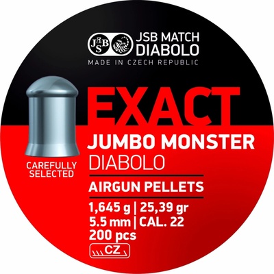Diabolky JSB Exact Jumbo Monster 5,52 mm 200 ks