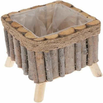 Casa de Engel Дървено сандъче с крачета и PVC - квадратно, 0/16 Casa de Engel | Lilav | Home | UNI