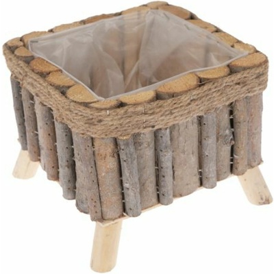 Casa de Engel Дървено сандъче с крачета и PVC - квадратно, 0/16 Casa de Engel | Lilav | Home | UNI