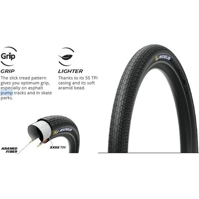 MICHELIN PILOT PUMP 26X2.10 COMPETITION LINE KEVLAR TS TLR (240158) Uni