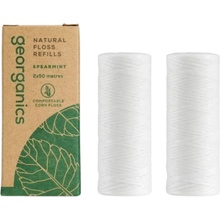 georganics Dental Floss Spearmint 100 m náplň