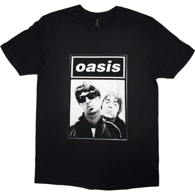 Oasis Noel & Liam Boxed Photo Black S Риза (OASTS18MB01)