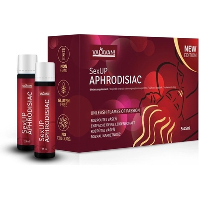 SexUP Afrodiziakum pro muže i ženy 5x25ml