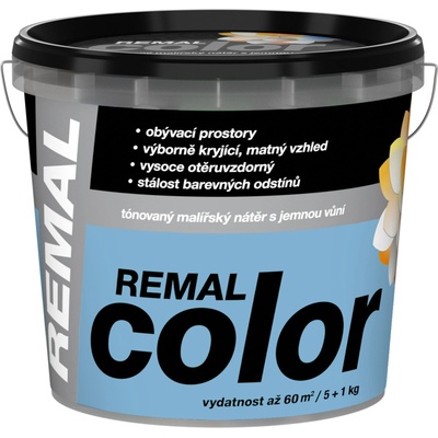 REMAL Color maliarska farba na stenu Pomník, 5+1 kg