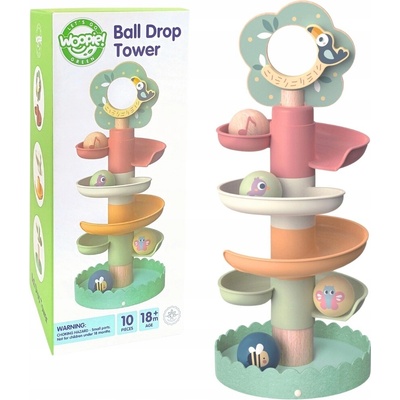 Woopie toys Guľôčková dráha a stavebnica pre najmenších