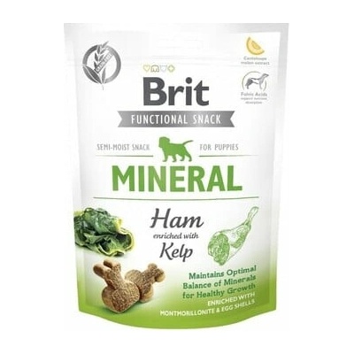 BRIT Care Dog Functional Snack Mineral Ham maškrta so šunkou a riasami pre šteniata 150 g