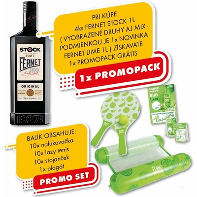 Fernet Stock Original 35% 1 l (čistá fľaša)