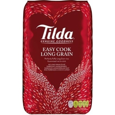Tilda Předvařená Dlouhozrnná rýže Easy Cook Long Grain Rice 2 kg