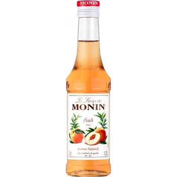 Monin Le Sirop Peach Broskev 250 ml