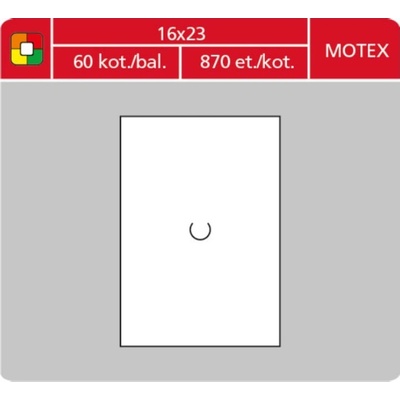 S&K LABEL Etikety cenové S&K 16 x 23 Motex bílé 870 ks – Zboží Dáma