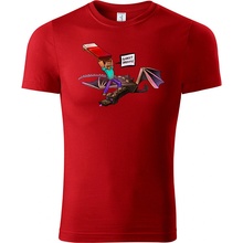 MineCraft tričko Steve a Drak