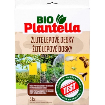 Bio Plantella Lepové žlté dosky - 5ks