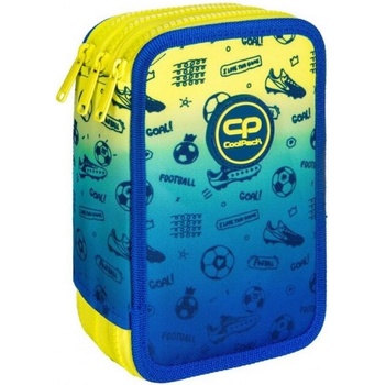 COOLPACK Ученически несесер с пособия Cool Pack Jumper 3 - Football 2T, с 3 ципа (F067339)