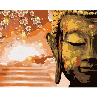 Zuty Malování podle čísel BUDDHA A STROM