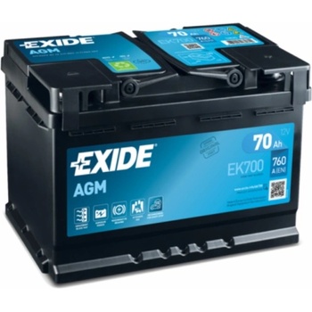Image 1 of Exide 70Ah 760A