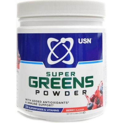 USN Super Greens Powder Berry 150 g
