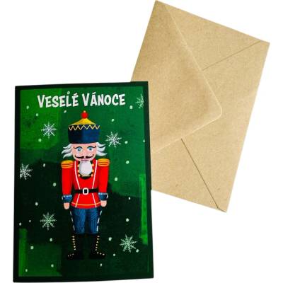 VEPEZ Vánoční blahopřání Louskáček veselé Vánoce