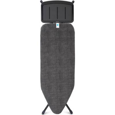 Brabantia Маса за гладене Brabantia C 1003370, 124x45 см, 7 позиции за регулиране, Поставка за парогенератор, Черен (1003370)