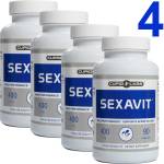  4 x Sexavit за мъжка потентност и повече сперма - 4x90 Капсули