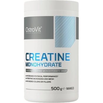 Image 1 of OstroVit Creatine Monohydrate Powder - Micronized [500 грама] Манго